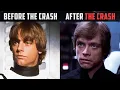 This is why Luke s face changed after A NEW HOPE Terrible crash