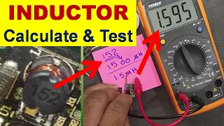 395 How To Calculate Inductance from Inductor Code How to Test Inductor using LCR Meter