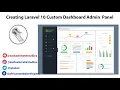 Creating Laravel 10 Custom Dashboard Admin Panel