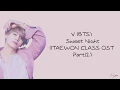V (BTS) - Sweet Night (ITAEWON CLASS OST Part.12) Lyrics