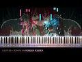【ピアノ採譜】ミッドナイト・リフレクション - NOMELON NOLEMON / 機動戦士Gundam GQuuuuuuX（ジークアクス）-Beginning- 挿入歌