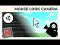 Setting Up a Smooth Mouse Look Camera Controller Script in Unity 2020 3 Game Dev Tutorial