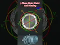 Download Lagu 3 Phase Motor Stator Coil Winding #motor #electricalwork #electrical
