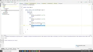 Switch statement