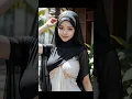 Lagu Beautiful Muslim Girl in Indonesian Traditional Dress, AI Art