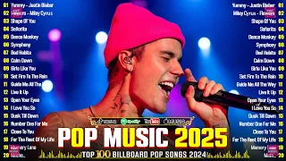 Thumbnail Justin Bieber, Ed Sheeran, Dua Lipa, Ariana Grande, Billie Eilish - Billboard Top 50 This Week