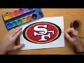 How to draw the San Francisco 49ers logo - NFL