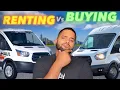 Should You BUY or RENT to Start a Cargo Van Business