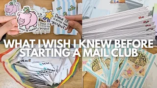Everything you want to know before starting a mail club