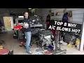 WHY AC AIR CONDITIONER DOES NOT WORK ON DODGE DART AC BLOWS HOT AIR