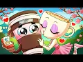 Download Lagu CAPPUCCINO ASSASSINO \u0026 BALLERINA CAPUCHINA LOVE STORY! Italian Brainrot Animation