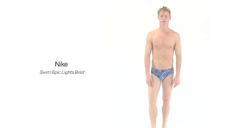 Nike Swim Epic Lights Brief Swimsuit SwimOutlet com