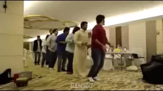 رقصة البطريق الشباب السعودي                                   دندنها