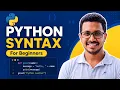 Python Syntax Explained for Beginners Python Tutorial