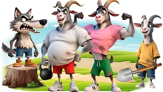 Вовк та семеро козенят Пісенька мультик Дитячі забавки 