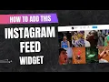How to add an Instagram Feed to ANY website in 3 minutes No-code Widget Tutorial 2025