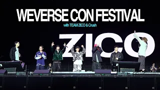 Team ZICO & Crush ASSEMBLE | 2026 Weverse Con Festival Behind the scenes