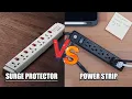 Surge Protector vs Power Strip