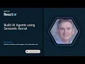 Build AI Agents using Semantic Kernel