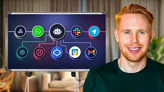 12 Genius Ways To Connect AI Agents in n8n (WhatsApp, Siri, Slack + More)
