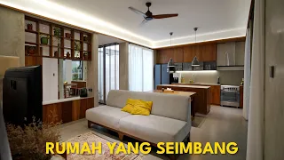Rumah Tropis Modern yang Dirancang Seimbang