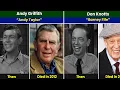 The Andy Griffith Show 1960 Cast Then and Now 2024