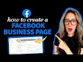 How To Create A New Facebook Page For Small Businesses BEGINNERS