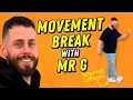 3-Minute AD Movement Break for Beginners Running Man Criss-Cross Swivel Step Mr G Teacher