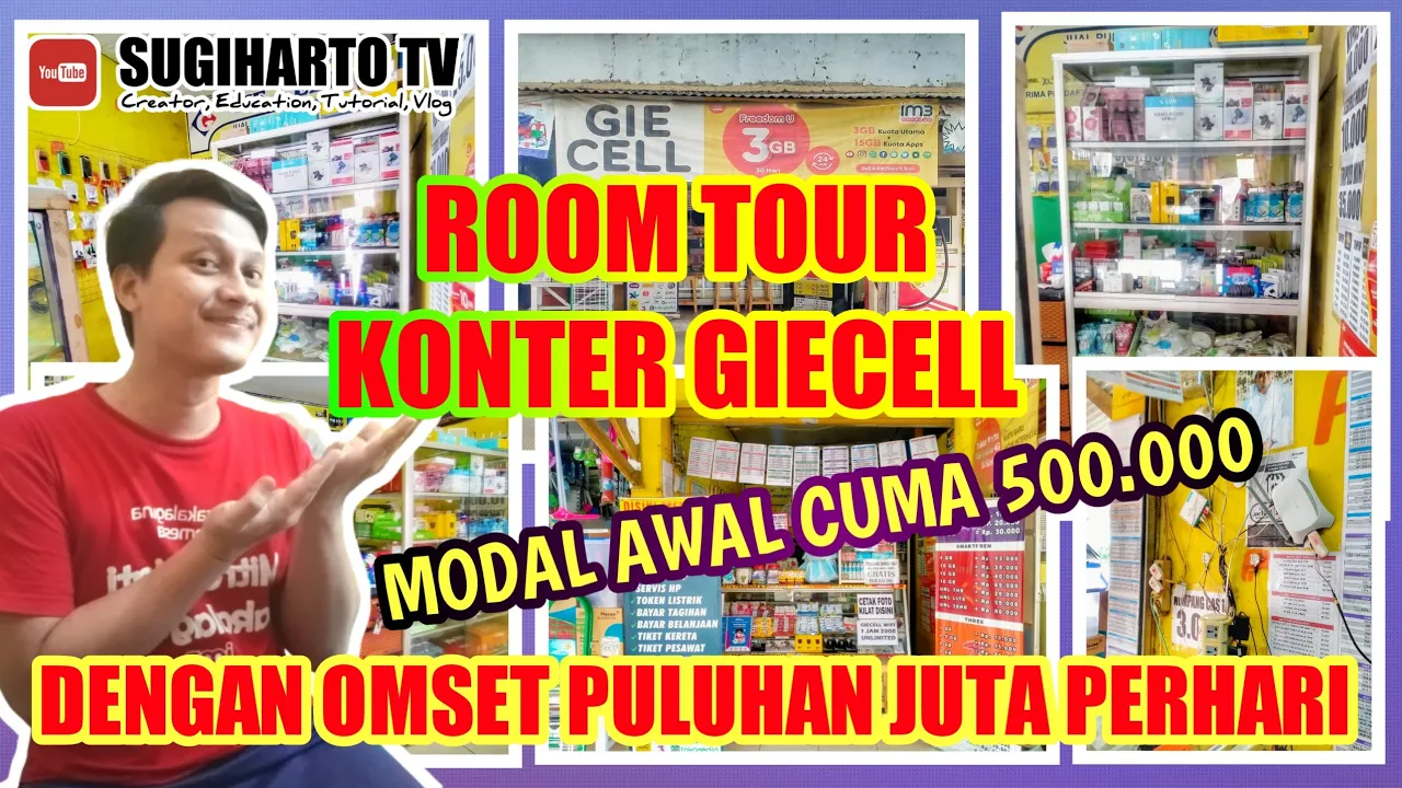 PENJUAL PULSA WAJIB TAHU CARA DESAIN BANNER/SPANDUK HARGA PULSA. 