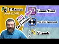 NYT Connections Mini Crossword and Strands March 15 2025