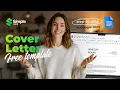 Create a Cover Letter with Google Docs - Free CV Template Included