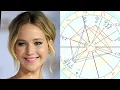 Jennifer Lawrence natal chart reading