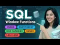 SQL Window Functions Explained in One ROW - NUMBER RANK DENSE