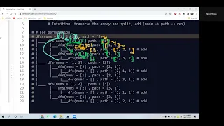 Leetcode 46 Permutations Backtracking Python
