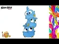 Coloring The Angry Birds Movie The Blues Coloring pages Coloring book