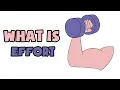 What is Effort Explained in 2 min