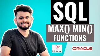 SQL MAX and MIN Functions SQL tutorial for beginners