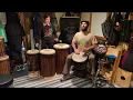 Download Lagu Dad and Daughter Quarantine Drumming - Jembe \u0026 Dunun #3