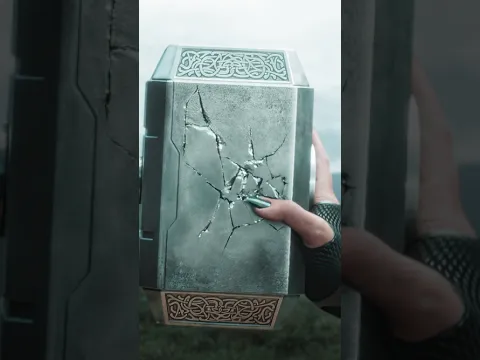 A ÚNICA CAPAZ DE SEGURAR E DESTRUIR O MARTELO DE THOR ☠️