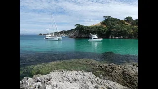 Sailing and exploring Great Mercury Island.Great walking and bird watching…Ep20