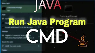 How to Run Java Programs With Command Prompt cmd Bangla Java tutorial for beginners Easy Solving