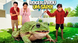 O RICHARD TRANSFORMOU O ROGER EM UM SAPO 🐸! Robson Abreu e Richard Abreu