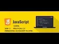 INNER HTML JAVASCRIPT PRACTICAL 2 3