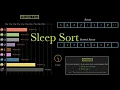 Sleep Sort Craziest Sorting Algorithm in 1 Minute with Visualisation Code