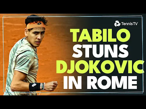 Download MP3 Alejandro Tabilo Stuns Novak Djokovic! | Rome 2024