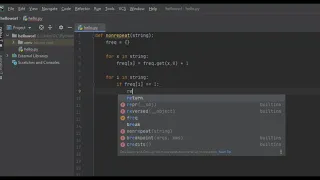 Python - First Non-Repeating Character