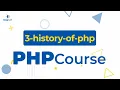03 history of php php course learn php in arabic