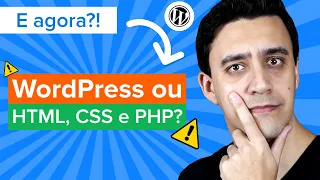 Criar Site com WordPress ou HTML CSS e PHP Serie Duvidas