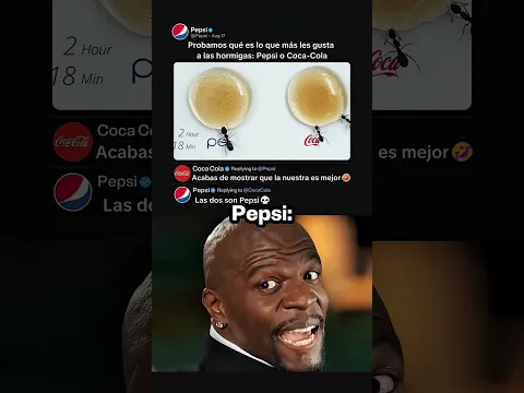 Pepsi vs Coca Cola🤯