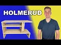 Step by Step HOLMERUD Side Table IKEA Tutorial